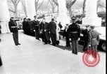 Image of Eisenhower and Johnson meet after Kennedy assassination Washington DC USA, 1963, second 32 stock footage video 65675037391