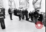 Image of Eisenhower and Johnson meet after Kennedy assassination Washington DC USA, 1963, second 33 stock footage video 65675037391
