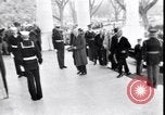 Image of Eisenhower and Johnson meet after Kennedy assassination Washington DC USA, 1963, second 34 stock footage video 65675037391
