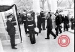 Image of Eisenhower and Johnson meet after Kennedy assassination Washington DC USA, 1963, second 36 stock footage video 65675037391