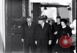 Image of Eisenhower and Johnson meet after Kennedy assassination Washington DC USA, 1963, second 52 stock footage video 65675037391