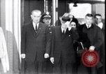 Image of Eisenhower and Johnson meet after Kennedy assassination Washington DC USA, 1963, second 56 stock footage video 65675037391