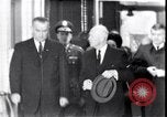 Image of Eisenhower and Johnson meet after Kennedy assassination Washington DC USA, 1963, second 58 stock footage video 65675037391