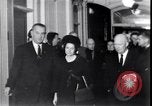 Image of Eisenhower and Johnson meet after Kennedy assassination Washington DC USA, 1963, second 61 stock footage video 65675037391