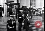 Image of Elected officials visit White House after Kennedy assassination Washington DC USA, 1963, second 36 stock footage video 65675037393
