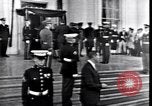 Image of Elected officials visit White House after Kennedy assassination Washington DC USA, 1963, second 37 stock footage video 65675037393