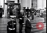 Image of Elected officials visit White House after Kennedy assassination Washington DC USA, 1963, second 38 stock footage video 65675037393