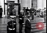 Image of Elected officials visit White House after Kennedy assassination Washington DC USA, 1963, second 41 stock footage video 65675037393