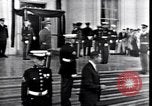 Image of Elected officials visit White House after Kennedy assassination Washington DC USA, 1963, second 44 stock footage video 65675037393