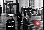 Image of Elected officials visit White House after Kennedy assassination Washington DC USA, 1963, second 45 stock footage video 65675037393