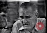 Image of Lyndon Johnson Texas United States USA, 1963, second 52 stock footage video 65675037397