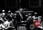 Image of Lyndon Johnson address crowd on Independence Day Philadelphia Pennsylvania USA, 1963, second 6 stock footage video 65675037401