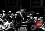 Image of Lyndon Johnson address crowd on Independence Day Philadelphia Pennsylvania USA, 1963, second 7 stock footage video 65675037401