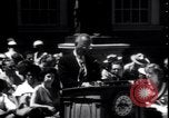 Image of Lyndon Johnson address crowd on Independence Day Philadelphia Pennsylvania USA, 1963, second 10 stock footage video 65675037401
