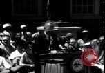Image of Lyndon Johnson address crowd on Independence Day Philadelphia Pennsylvania USA, 1963, second 26 stock footage video 65675037401