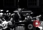 Image of Lyndon Johnson address crowd on Independence Day Philadelphia Pennsylvania USA, 1963, second 31 stock footage video 65675037401