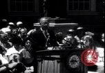 Image of Lyndon Johnson address crowd on Independence Day Philadelphia Pennsylvania USA, 1963, second 36 stock footage video 65675037401