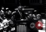 Image of Lyndon Johnson address crowd on Independence Day Philadelphia Pennsylvania USA, 1963, second 39 stock footage video 65675037401