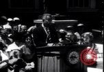 Image of Lyndon Johnson address crowd on Independence Day Philadelphia Pennsylvania USA, 1963, second 40 stock footage video 65675037401