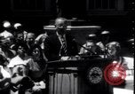 Image of Lyndon Johnson address crowd on Independence Day Philadelphia Pennsylvania USA, 1963, second 42 stock footage video 65675037401