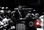 Image of Lyndon Johnson address crowd on Independence Day Philadelphia Pennsylvania USA, 1963, second 43 stock footage video 65675037401