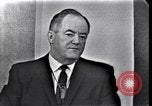 Image of Hubert H Humphery Washington DC USA, 1963, second 13 stock footage video 65675037402