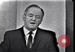 Image of Hubert H Humphery Washington DC USA, 1963, second 24 stock footage video 65675037402
