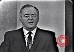 Image of Hubert H Humphery Washington DC USA, 1963, second 32 stock footage video 65675037402
