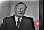 Image of Hubert H Humphery Washington DC USA, 1963, second 53 stock footage video 65675037402