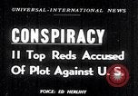 Immagine di Leader comunista in prova New York United States USA, 1949, secondo 1 filmato di repertorio 65675037425
