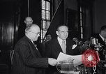 Image of French President Auriol New York City USA, 1951, second 27 stock footage video 65675037428