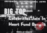 Image of circus benefit for New York Heart Fund New York City USA, 1951, second 5 stock footage video 65675037432