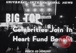 Image of circus benefit for New York Heart Fund New York City USA, 1951, second 6 stock footage video 65675037432