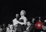 Image of circus benefit for New York Heart Fund New York City USA, 1951, second 14 stock footage video 65675037432