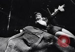 Image of circus benefit for New York Heart Fund New York City USA, 1951, second 59 stock footage video 65675037432