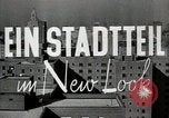 Image of housing renewal New York City USA, 1945, second 37 stock footage video 65675037433