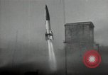 Image of A-4 missile Peenemunde Germany, 1942, second 9 stock footage video 65675037439