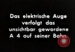 Image of A-4 missile Peenemunde Germany, 1942, second 27 stock footage video 65675037450