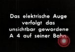 Image of A-4 missile Peenemunde Germany, 1942, second 30 stock footage video 65675037450