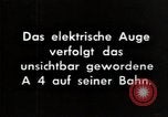 Image of A-4 missile Peenemunde Germany, 1942, second 32 stock footage video 65675037450