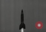 Image of A German V-2 missile is launched from site in forest Blizna Poland, 1944, second 14 stock footage video 65675037463