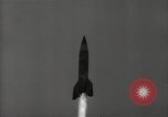 Image of A German V-2 missile is launched from site in forest Blizna Poland, 1944, second 15 stock footage video 65675037463
