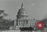 Standbild United States Capitol Washington DC USA, 1952, aus Sekunde 6 historischem Filmmaterial Videoclip 65675037488