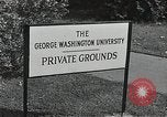 Image of George Washington University Washington DC USA, 1940, second 51 stock footage video 65675037507