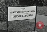Image of George Washington University Washington DC USA, 1940, second 55 stock footage video 65675037507