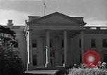 Image of White House building Washington DC USA, 1940, second 6 stock footage video 65675037509