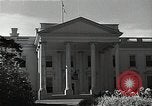 Image of White House building Washington DC USA, 1940, second 7 stock footage video 65675037509