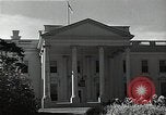 Image of White House building Washington DC USA, 1940, second 8 stock footage video 65675037509