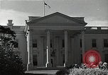 Image of White House building Washington DC USA, 1940, second 11 stock footage video 65675037509
