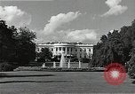 Image of White House building Washington DC USA, 1940, second 26 stock footage video 65675037509